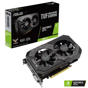 כרטיס מסך Asus TUF Gaming GeForce GTX 1660 Ti EVO 6GB GDDR6 TUF-GTX1660TI-6G-EVO-GAMING