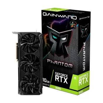 ВидеоКарта Gainward GeForce RTX 3080 Phantom+ LHR 471056224-2881
