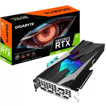 כרטיס מסך Gigabyte GeForce RTX 3080 GAMING OC WATERFORCE WB 10G GV-N3080GAMINGOC WB-10GD (rev. 2.0) - יבואן רשמי