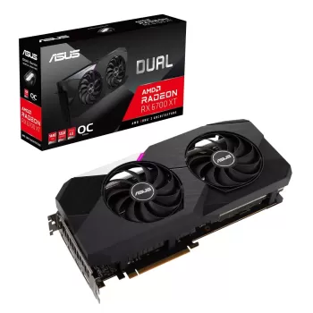 כרטיס מסך Asus Dual Radeon RX 6700 XT OC Edition 12GB GDDR6 DUAL-RX6700XT-O12G