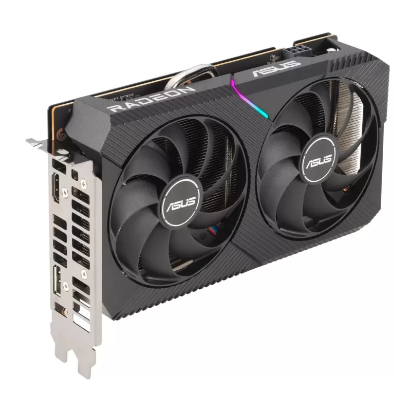 כרטיס מסך Asus Dual Radeon RX 6500 XT OC Edition 4GB GDDR6 DUAL-RX6500XT-O4G