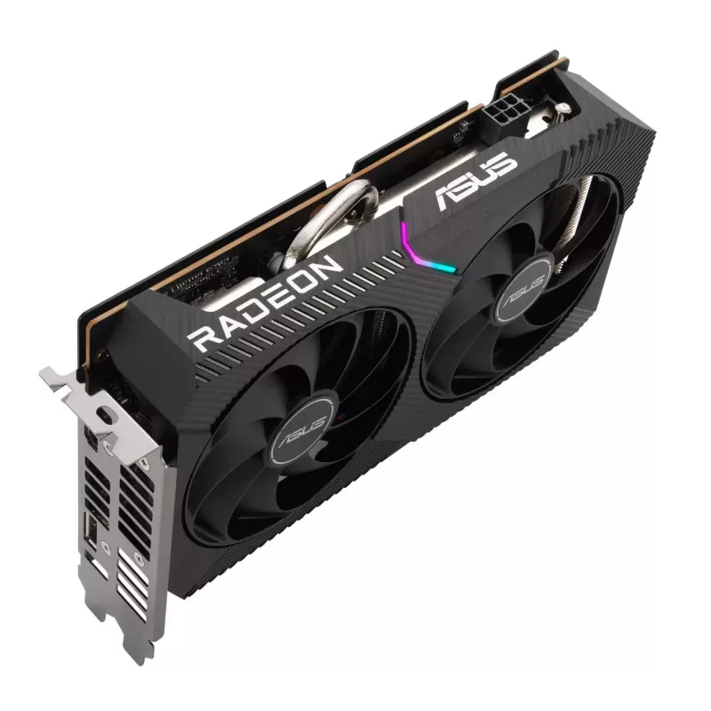 כרטיס מסך Asus Dual Radeon RX 6500 XT OC Edition 4GB GDDR6 DUAL-RX6500XT-O4G