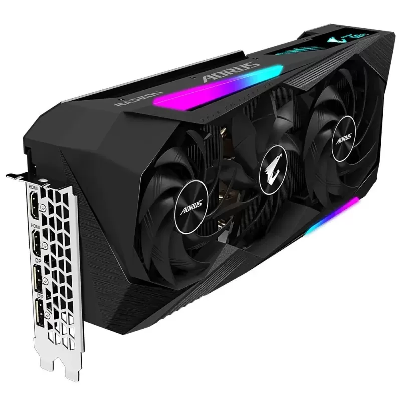 כרטיס מסך Gigabyte AORUS Radeon RX 6900 XT MASTER 16G GV-R69XTAORUS M-16GD (rev. 2.0) כרטיס מסך Gigabyte AORUS Radeon RX 6900 XT MASTER 16G GV-R69XTAORUS M-16GD (rev. 2.0)