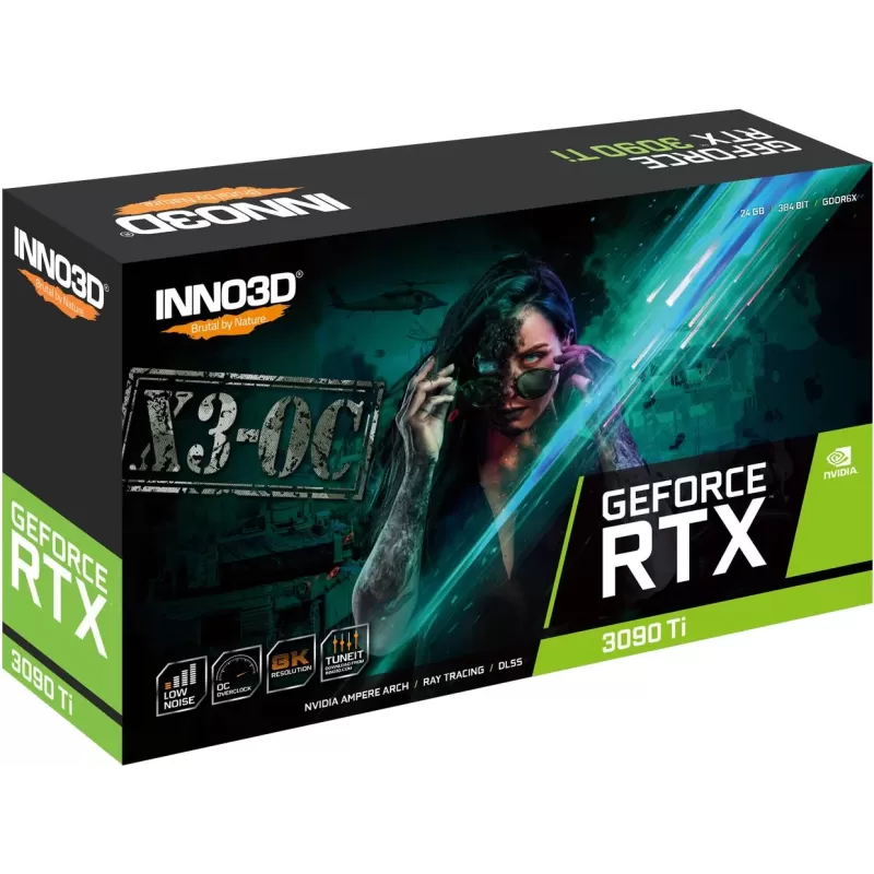 Video Card Inno3D GEFORCE RTX 3090 TI 24GB X3 OC N309T3-246XX-1890VA46