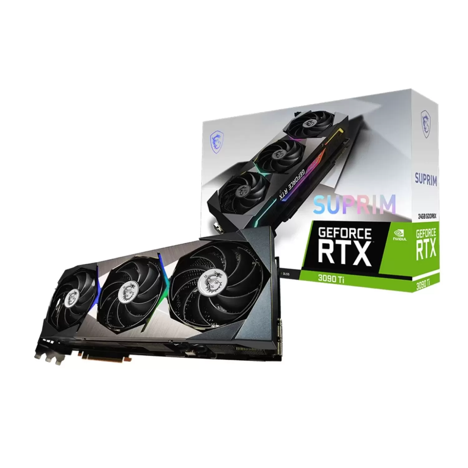 Video Card MSI GeForce RTX 3090 Ti SUPRIM SE 24G NVIDIA GeForce RTX 3090 Ti
