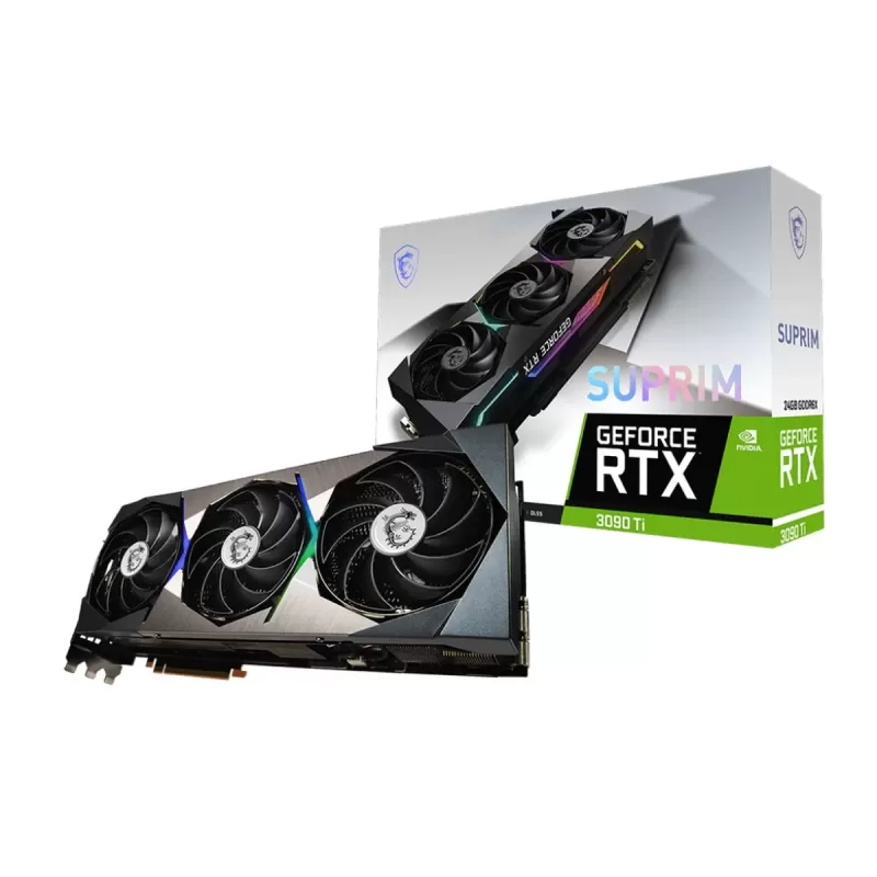 כרטיס מסך MSI GeForce RTX 3090 Ti SUPRIM SE 24G NVIDIA GeForce RTX 3090 Ti