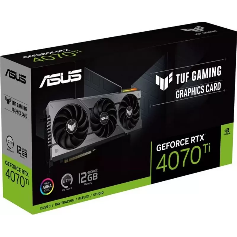 כרטיס מסך Asus ASUS TUF-RTX4070TI-12G-GAMING HDMI*2 DP*3 12G D6X 90YV0IJ1-M0NA00