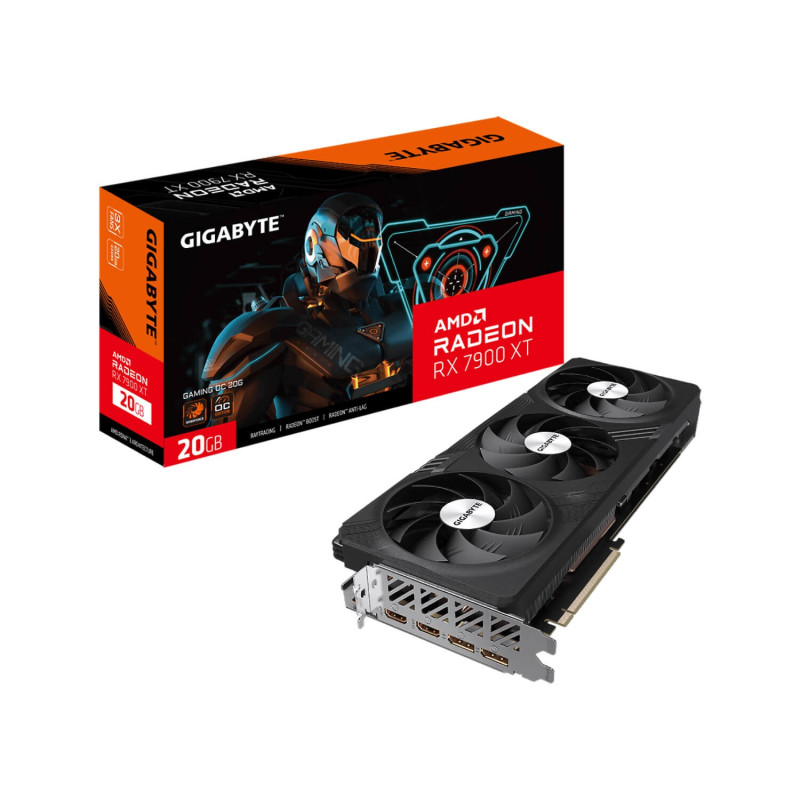 ВидеоКарта Gigabyte Radeon RX 7900 XT GAMING OC 20G GV-R79XTGAMING OC-20GD