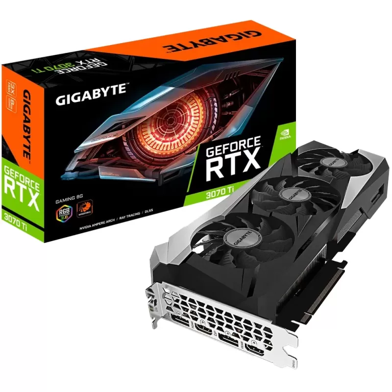 כרטיס מסך Gigabyte GeForce RTX 3070 Ti GAMING 8G GV-N307TGAMING-8GD