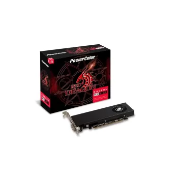 כרטיס מסך PowerColor Red Dragon Radeon RX 550 4GB GDDR5 Low Profile AXRX5504GBD5-HLE