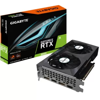 ВидеоКарта Gigabyte RTX 3050 GV-N3050EAGLE OC-6GD GV-N3050EAGLE OC-6GD - официальный импортер