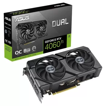 כרטיס מסך Asus Dual RTX 4060 Ti EVO OC Edition 8GB GDDR6 90YV0J49-M0NA00 כרטיס מסך Asus Dual RTX 4060 Ti EVO OC Edition 8GB GDDR6 90YV0J49-M0NA00