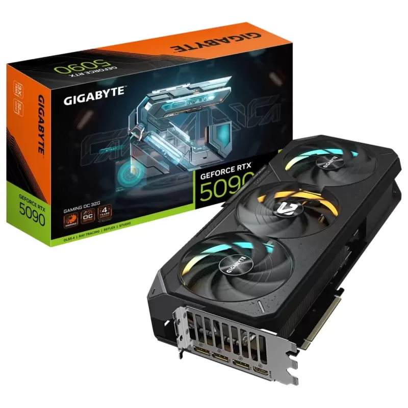 Video Card Gigabyte GeForce RTX 5090 GAMING OC 32G GV-N5090GAMING OC-32GD