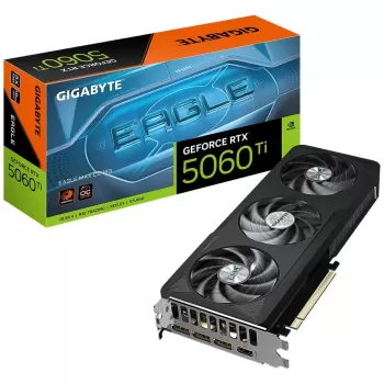 כרטיס מסך Gigabyte GeForce RTX 5060 Ti EAGLE MAX OC 16G GV-N506TEAGLEMAX OC-16GD - יבואן רשמי