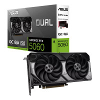 Asus Dual GeForce RTX 5060 8GB GDDR7 OC Edition 90YV0N12-M0NA00 Asus Dual GeForce RTX 5060 8GB GDDR7 OC Edition 90YV0N12-M0NA00