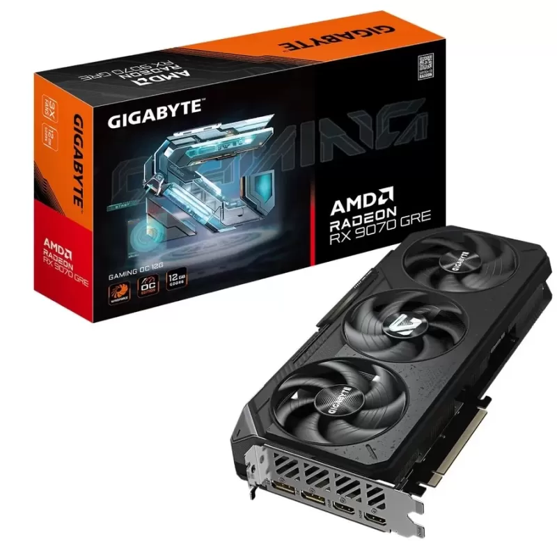 כרטיס מסך Gigabyte RX 9070 GRE GAMING OC 12GB R907GREGAMINGOC12GD