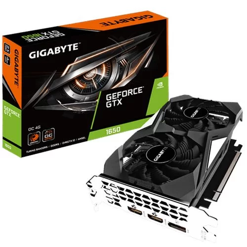 Video Card Gigabyte GeForce GTX 1650 OC 4G GV-N1650OC-4GD