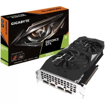Video Card Gigabyte GeForce GTX 1660 Ti WINDFORCE OC 6G GV-N166TWF2OC-6GD - official importer
