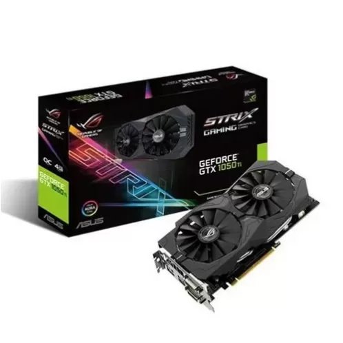 כרטיס מסך Asus Strix GeForce GTX 1050 Ti OC edition 4GB GDDR5 ROG STRIX-GTX1050TI-O4G-GAMING כרטיס מסך Asus Strix GeForce GTX 1050 Ti OC edition 4GB GDDR5 ROG STRIX-GTX1050TI-O4G-GAMING
