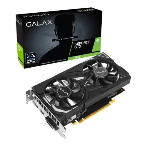 Video Card Galax GeForce GTX 1650 EX (1-Click OC) 4GB GDDR5 65SQH8DS08EX