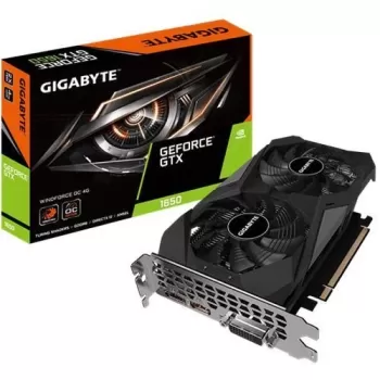 Video Card Gigabyte GeForce GTX 1650 D6 WINDFORCE OC 4G GV-N1656WF2OC-4GD - official importer