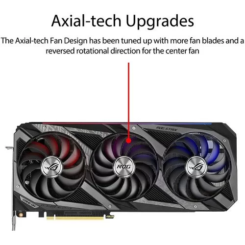 כרטיס מסך Asus ROG Strix Gaming GeForce RTX 3070 8GB GDDR6 ROG-STRIX-RTX3070-8G-GAMING