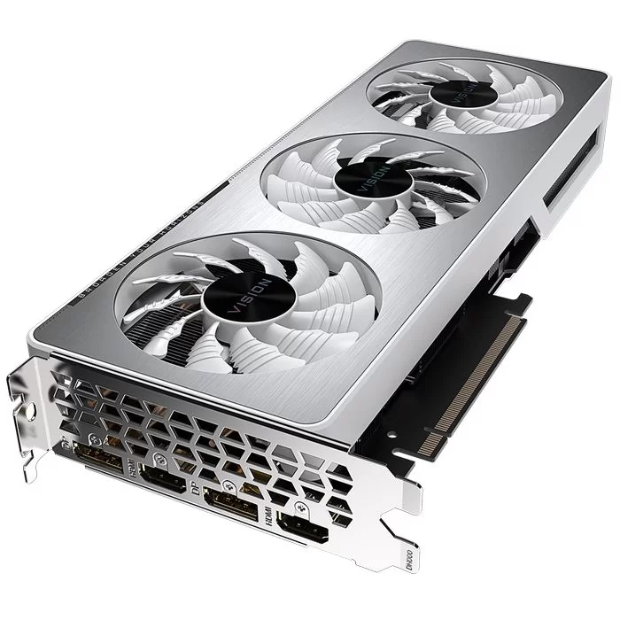 Video Card Gigabyte GeForce RTX 3060 Ti VISION OC 8G LHR GV-N306TVISION OC-8GD