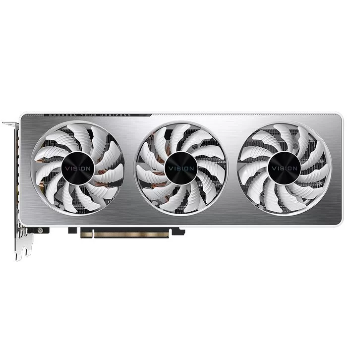 Video Card Gigabyte GeForce RTX 3060 Ti VISION OC 8G LHR GV-N306TVISION OC-8GD