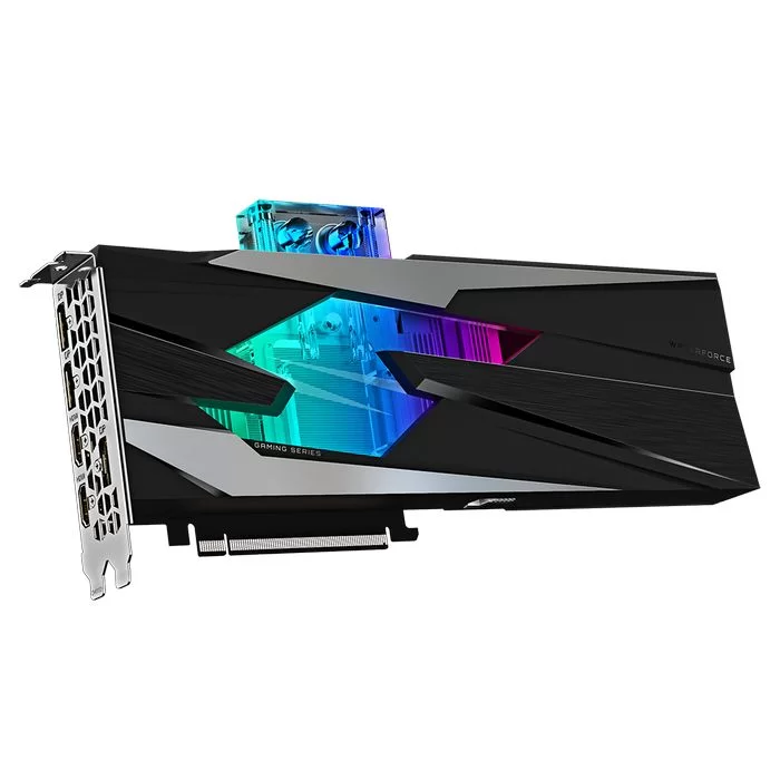 Video Card Gigabyte GeForce RTX 3080 GAMING OC WATERFORCE WB 10G GV-N3080GAMINGOC WB-10GD - official importer Video Card Gigabyte GeForce RTX 3080 GAMING OC WATERFORCE WB 10G GV-N3080GAMINGOC WB-10GD - official importer