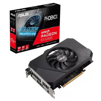 כרטיס מסך Asus Phoenix Radeon RX 4GB GDDR6 PH-RX6400-4G