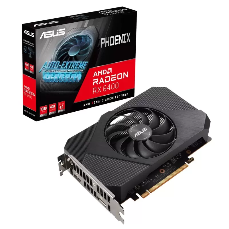 ВидеоКарта Asus Phoenix Radeon RX 4GB GDDR6 PH-RX6400-4G