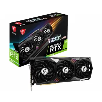 כרטיס מסך MSI GeForce RTX 3080 GAMING TRIO PLUS 12G LHR NVIDIA GeForce RTX 3080 כרטיס מסך MSI GeForce RTX 3080 GAMING TRIO PLUS 12G LHR NVIDIA GeForce RTX 3080