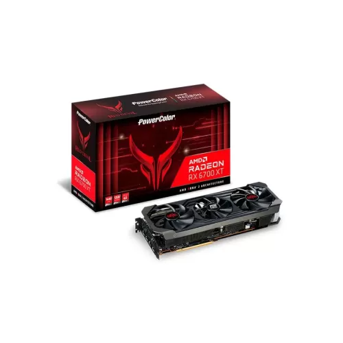 כרטיס מסך PowerColor Red Devil AMD Radeon RX 6700 XT 12GB GDDR6 RX6700XT12GBD6-3DHE-OC