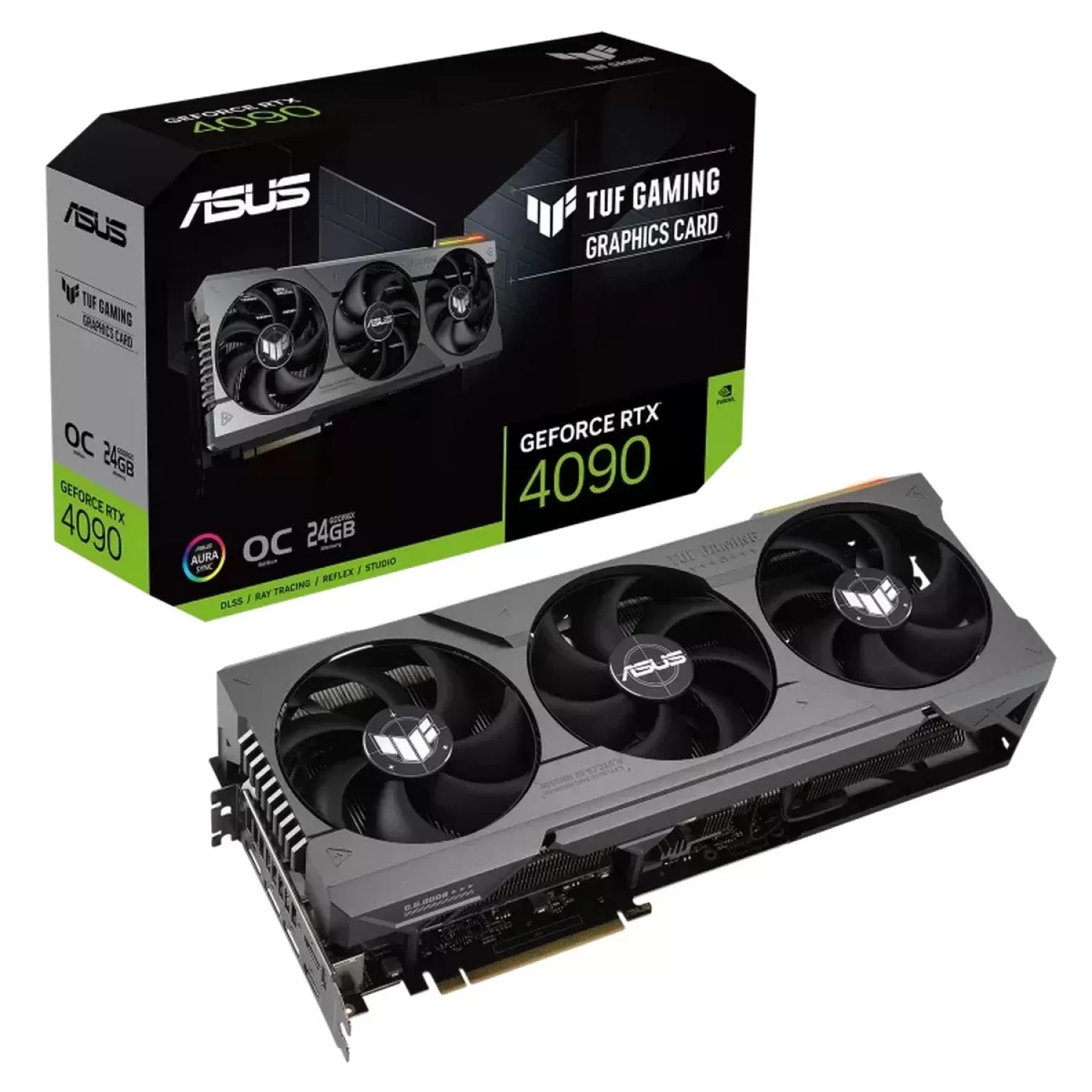 Video Card Asus TUF Gaming GeForce RTX 4090 OC Edition 24GB GDDR6X TUF-RTX4090-O24G-GAMING
