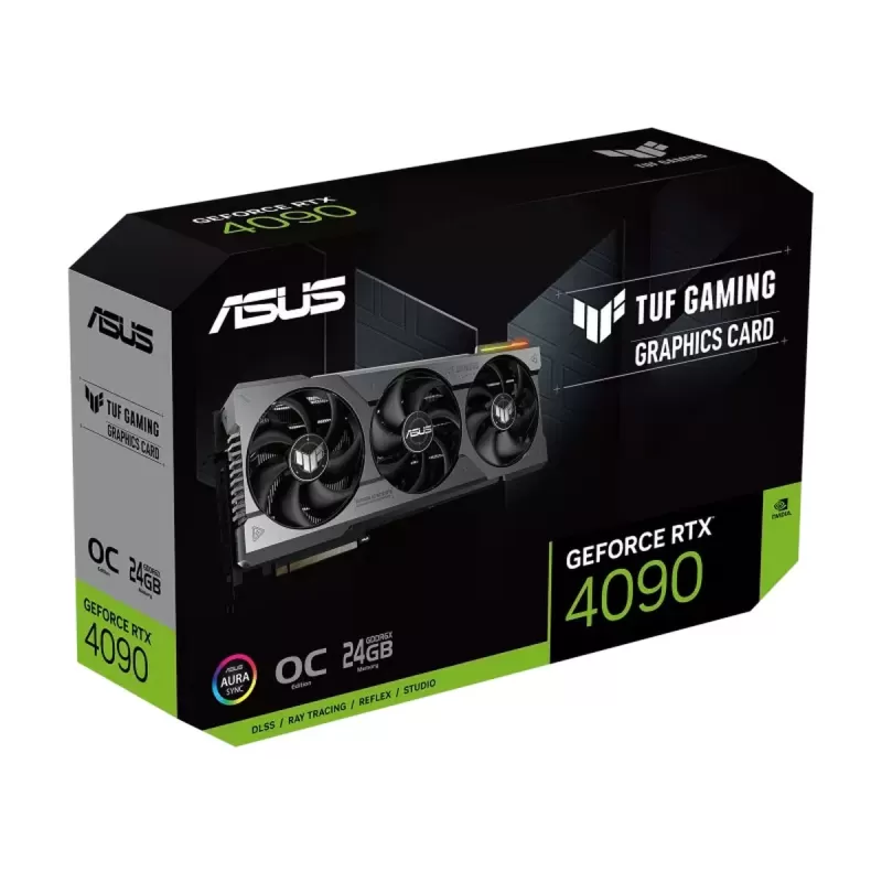 כרטיס מסך Asus TUF Gaming GeForce RTX 4090 OC Edition 24GB GDDR6X TUF-RTX4090-O24G-GAMING
