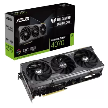 Video Card Asus TUF Gaming GeForce RTX 4070 12GB GDDR6X OC Edition 90YV0IZ0-M0NA00