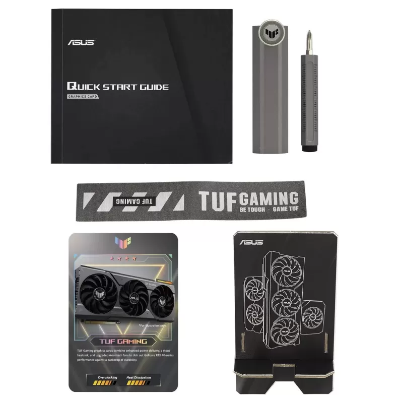כרטיס מסך Asus TUF Gaming GeForce RTX 4070 12GB GDDR6X OC Edition 90YV0IZ0-M0NA00