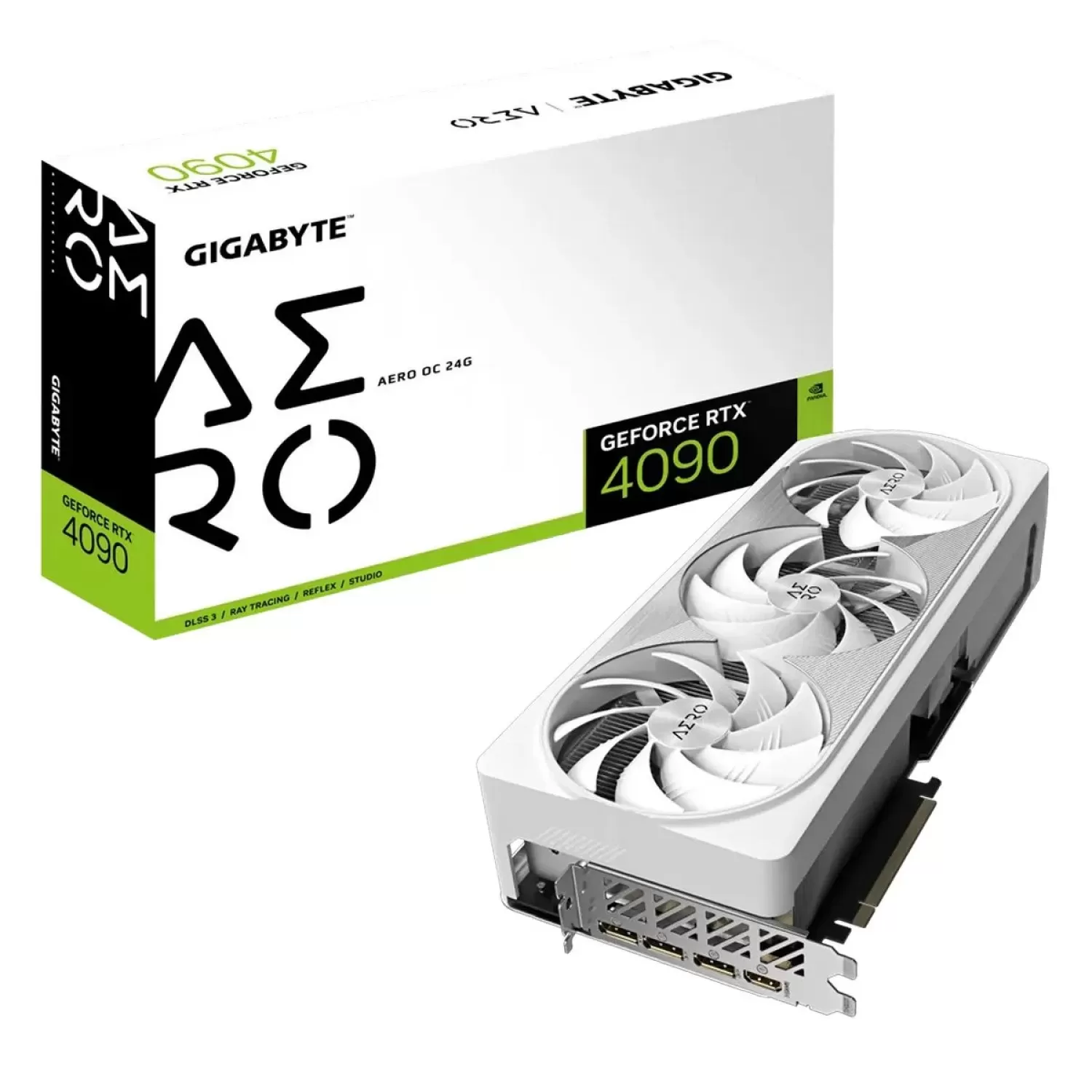 Video Card Gigabyte GeForce RTX 4090 AERO OC 24G GV-N4090AERO OC-24GD