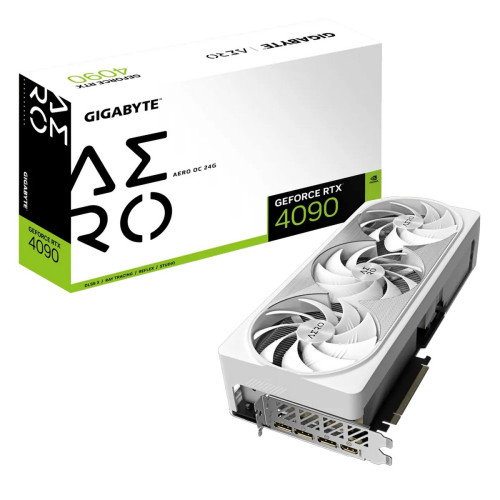 כרטיס מסך Gigabyte GeForce RTX 4090 AERO OC 24G GV-N4090AERO OC-24GD