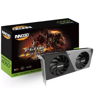 Video Card Inno3D GEFORCE RTX 4060 Ti 8GB TWIN X2 N406T2-08D6-171153N