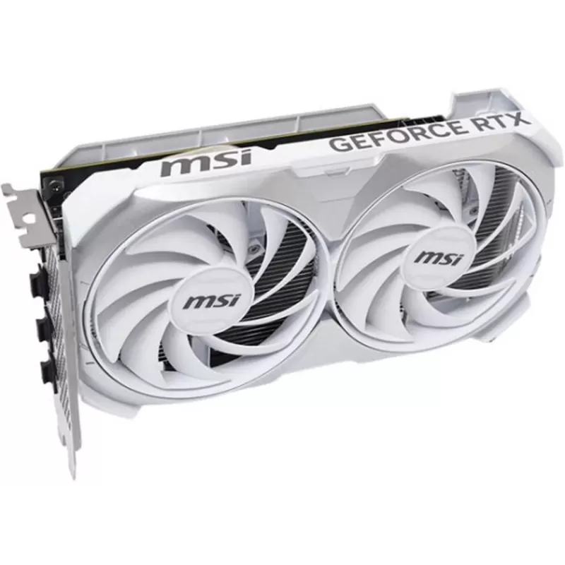 כרטיס מסך MSI GeForce RTX 4060 VENTUS 2X WHITE 8G OC VTS NVIDIA GeForce RTX 4060