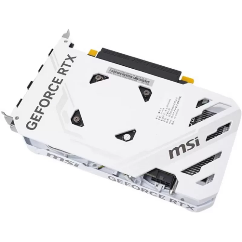 כרטיס מסך MSI GeForce RTX 4060 VENTUS 2X WHITE 8G OC VTS NVIDIA GeForce RTX 4060