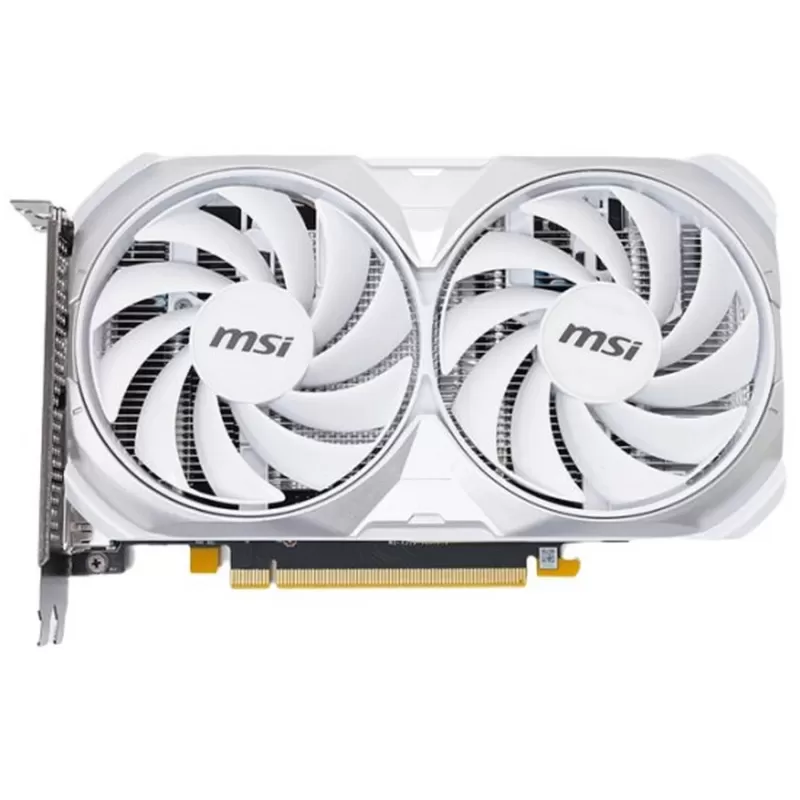 כרטיס מסך MSI GeForce RTX 4060 VENTUS 2X WHITE 8G OC VTS NVIDIA GeForce RTX 4060