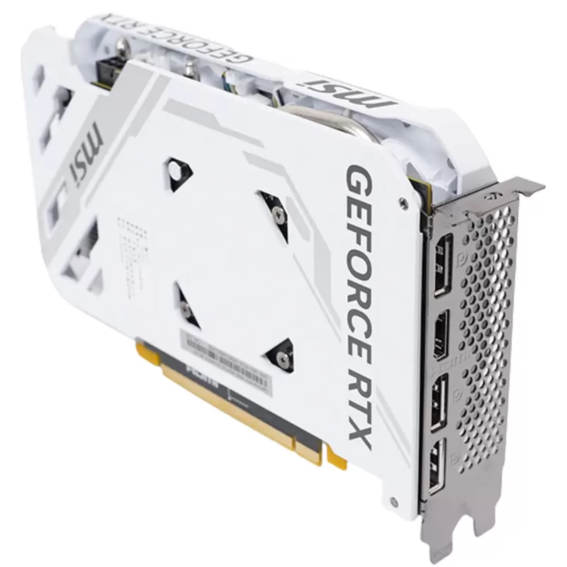 כרטיס מסך MSI GeForce RTX 4060 VENTUS 2X WHITE 8G OC VTS NVIDIA GeForce RTX 4060