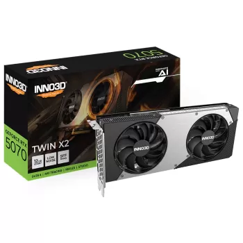 Video Card Inno3D RTX 5070 TWIN X2 12GB N50702-12D7-195064N