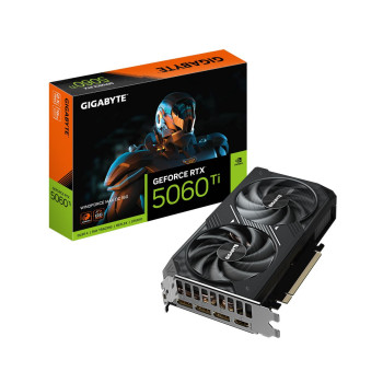כרטיס מסך Gigabyte GeForce RTX 5060 Ti WINDFORCE MAX OC 16G
