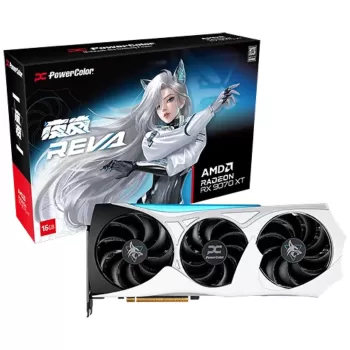 כרטיס מסך PowerColor Hellhound Hellhound Radeon RX 9070 XT Reva Edition RX9070XT16G-LOCREVA