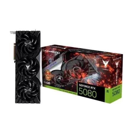 Video Card Gainward RTX 5080 Phoenix GS 16GB GDDR7 NE75080S19T2-GB2031X