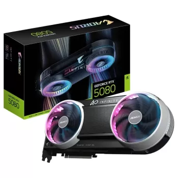 כרטיס מסך Gigabyte RTX 5080 AORUS INFINITY 16GB N5080AORUSIF16GD