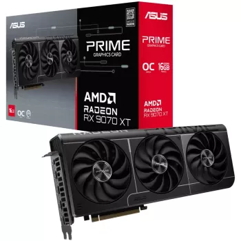 Video Card Asus Prime RX 9070 XT OC Edition 16GB GDDR6 90YV0L71-M0NA00